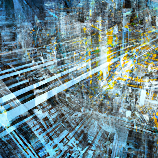 An image of a futuristic cityscape with overlaid circuit patterns and data visualizations, representing the intersection of advanced technology and business success.